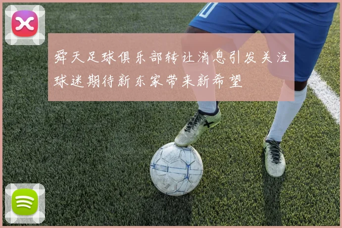 舜天足球俱乐部转让消息引发关注球迷期待新东家带来新希望